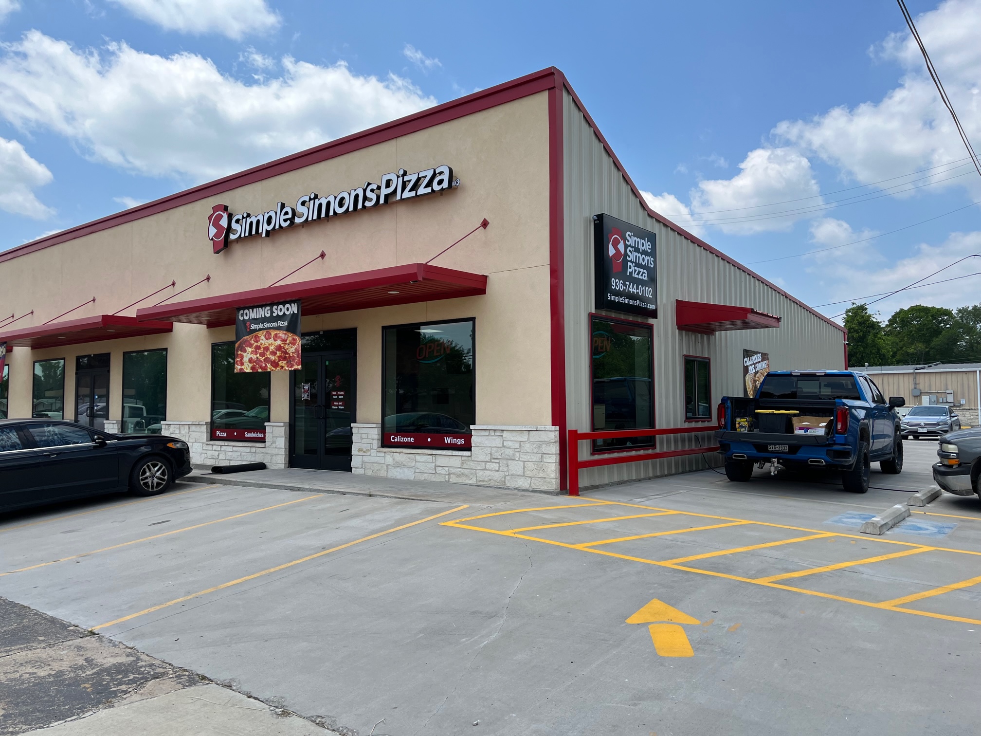 Now Open Simple Simon's Pizza of Trinity, TX Simple Simon's Pizza